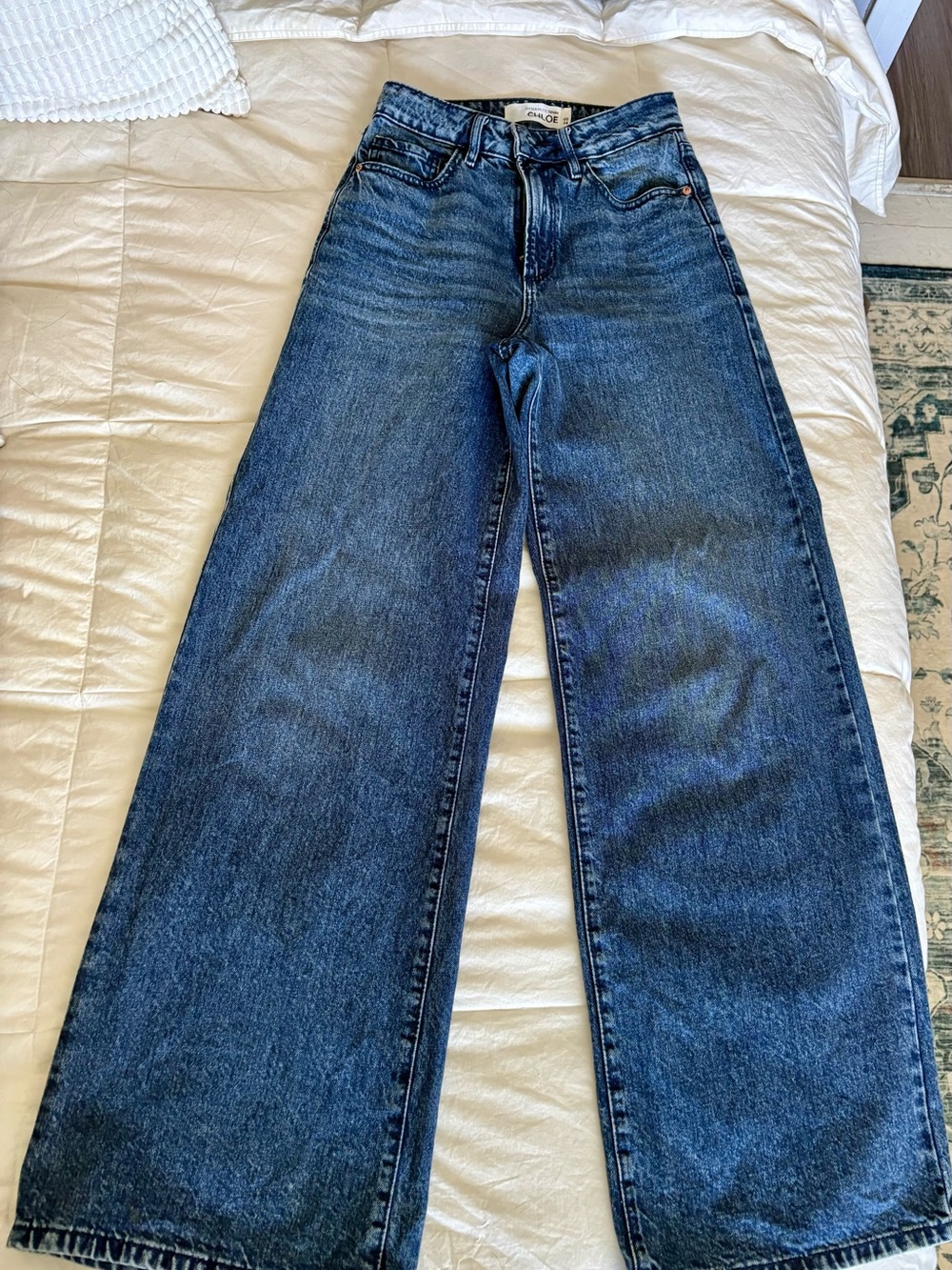 Chloe Dynamite Denim Mid-Blue Jeans